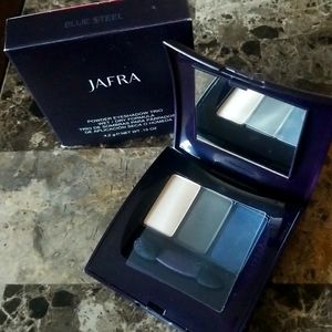 Jafra powder eyeshadow trio Blue Steel